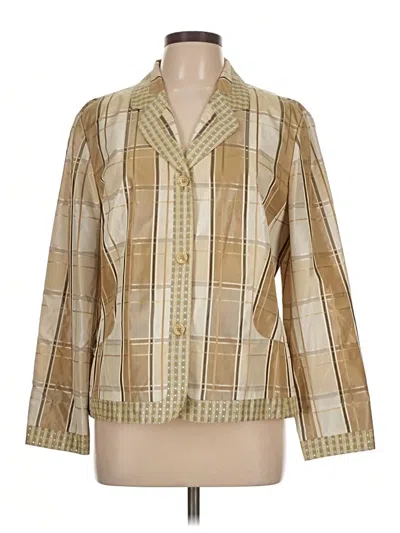 Pre-owned Coldwater Creek Jacket In Tan