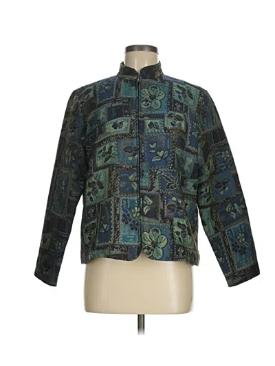 Pre-owned Coldwater Creek Jacket In Teal