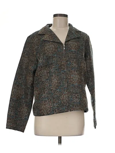 Pre-owned Coldwater Creek Jacket In Teal