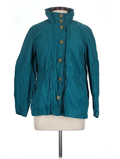 Pre-owned Coldwater Creek Jacket In Teal