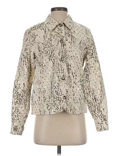 Pre-owned Coldwater Creek Jacket In White