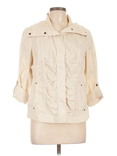 Pre-owned Coldwater Creek Jacket In White