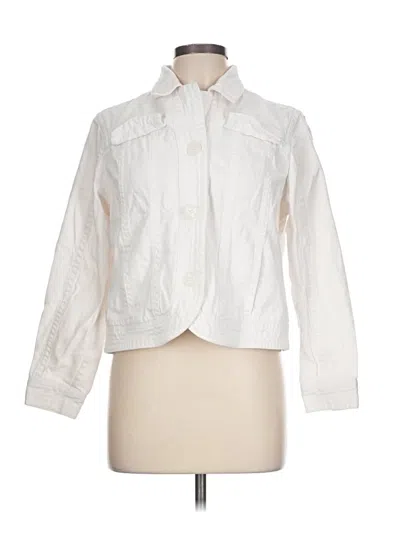 Pre-owned Coldwater Creek Jacket In White