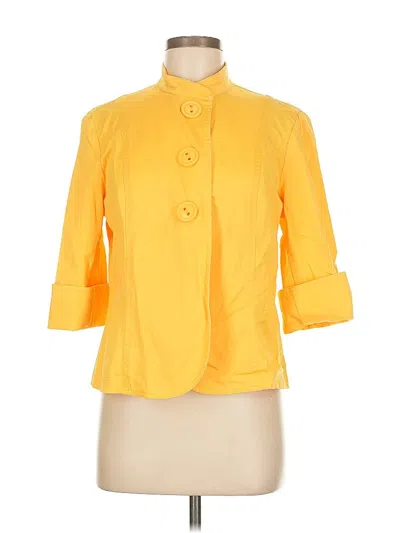 Pre-owned Coldwater Creek Jacket In Yellow
