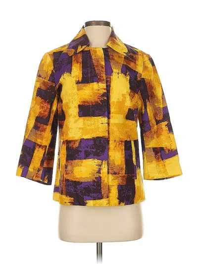 Pre-owned Coldwater Creek Jacket In Yellow