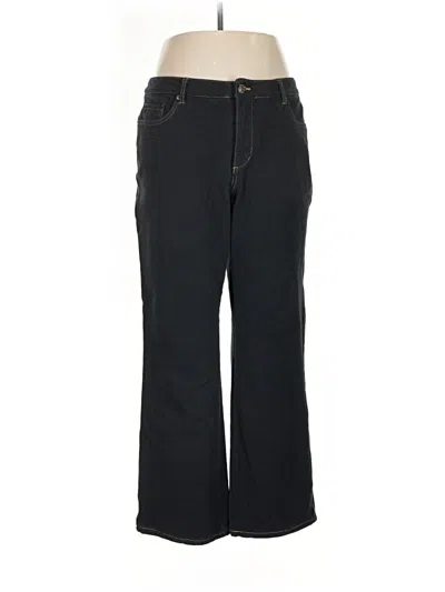 Pre-owned Coldwater Creek Jeans In Black