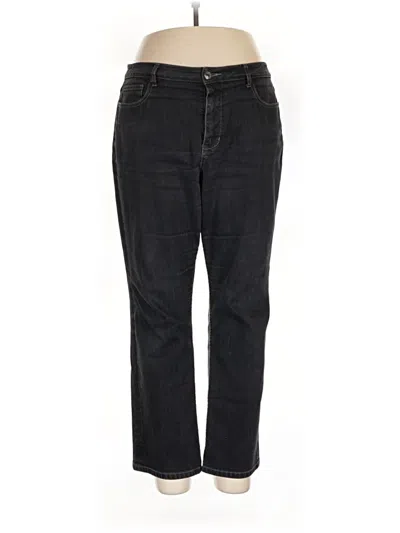 Pre-owned Coldwater Creek Jeans In Black