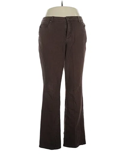 Pre-owned Coldwater Creek Jeans In Brown