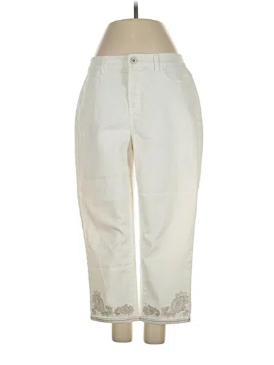 Pre-owned Coldwater Creek Jeans In Ivory