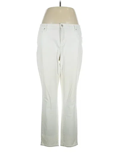 Pre-owned Coldwater Creek Jeans In Ivory