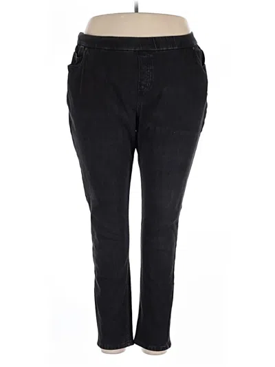 Pre-owned Coldwater Creek Jeggings In Black