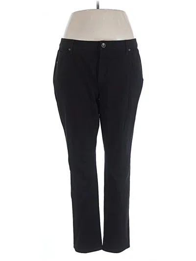 Pre-owned Coldwater Creek Jeggings In Black
