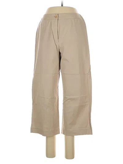 Pre-owned Coldwater Creek Khaki Pant In Brown