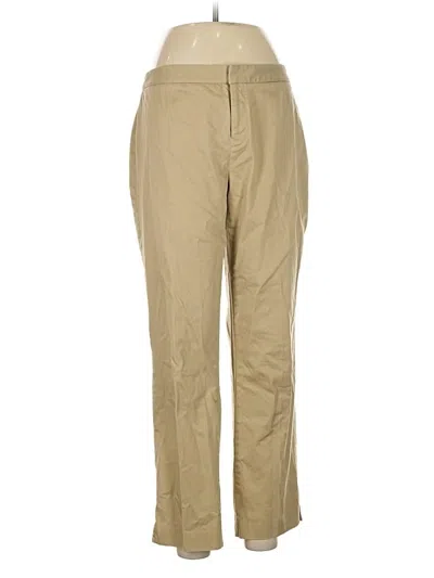 Pre-owned Coldwater Creek Khaki Pant In Brown