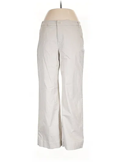 Pre-owned Coldwater Creek Khaki Pant In Gray