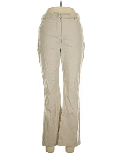 Pre-owned Coldwater Creek Khaki Pant In Tan
