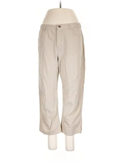 Pre-owned Coldwater Creek Khaki Pant In Tan