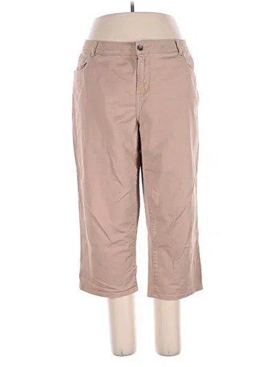 Pre-owned Coldwater Creek Khaki Pant In Tan
