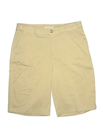 Pre-owned Coldwater Creek Khaki Shorts In Tan