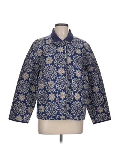 Pre-owned Coldwater Creek Kimono In Blue