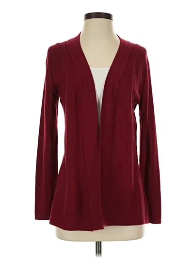 Pre-owned Coldwater Creek Kimono In Burgundy