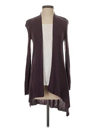 Pre-owned Coldwater Creek Kimono In Burgundy