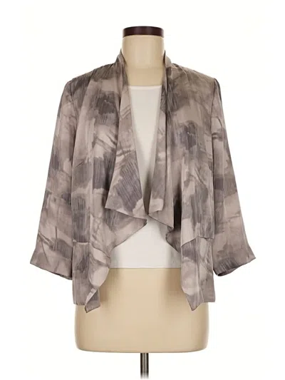 Pre-owned Coldwater Creek Kimono In Gray