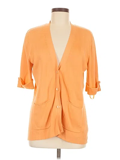 Pre-owned Coldwater Creek Kimono In Orange
