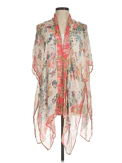 Pre-owned Coldwater Creek Kimono In Pink