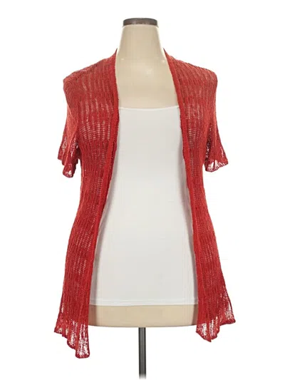 Pre-owned Coldwater Creek Kimono In Red