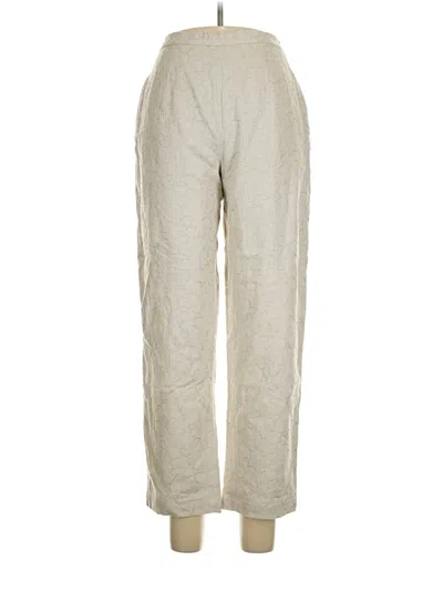 Coldwater Creek Linen Pants In Gray
