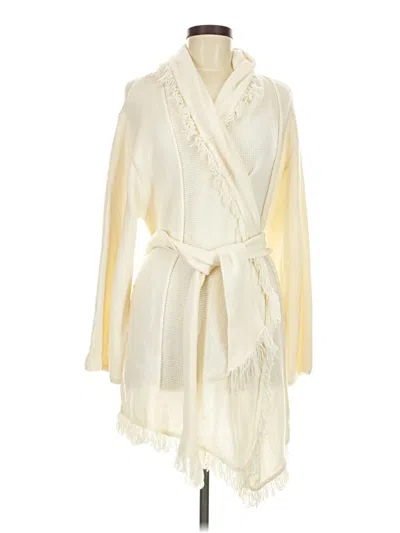 Pre-owned Coldwater Creek Poncho In Ivory