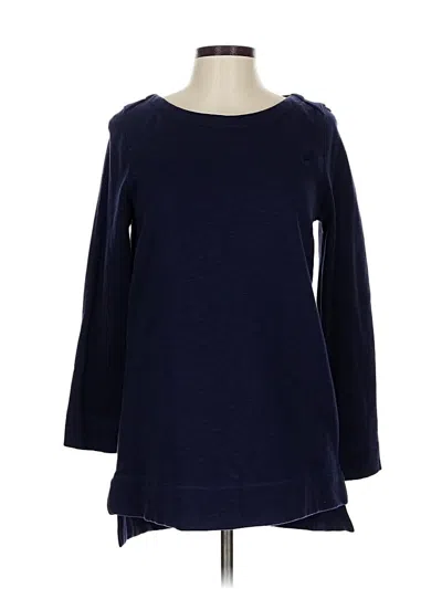 Pre-owned Coldwater Creek Pullover Sweater In Blue