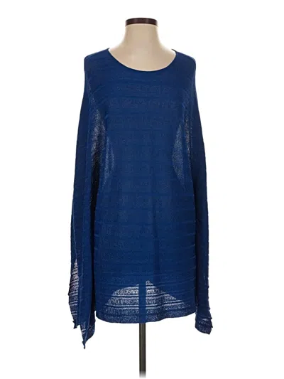 Pre-owned Coldwater Creek Pullover Sweater In Blue