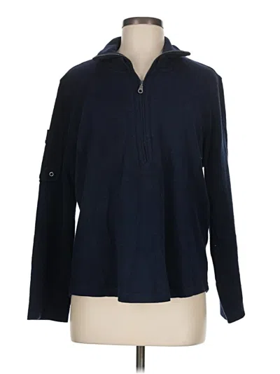Pre-owned Coldwater Creek Pullover Sweater In Blue