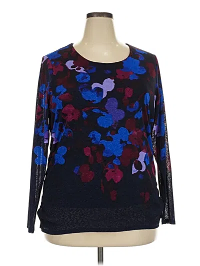 Pre-owned Coldwater Creek Pullover Sweater In Blue