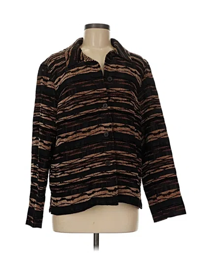 Pre-owned Coldwater Creek Pullover Sweater In Brown