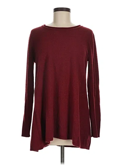 Pre-owned Coldwater Creek Pullover Sweater In Burgundy