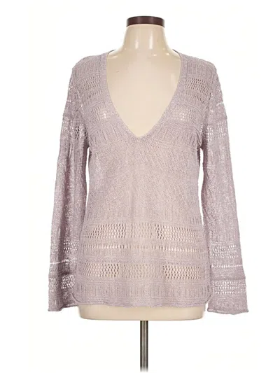 Pre-owned Coldwater Creek Pullover Sweater In Gray