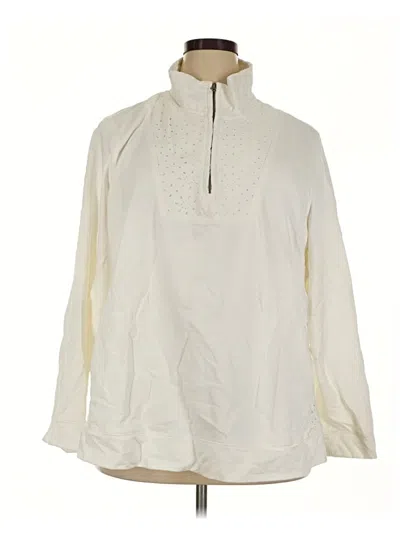 Pre-owned Coldwater Creek Pullover Sweater In Ivory
