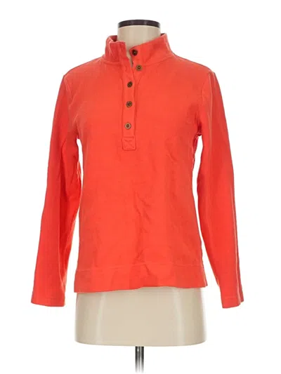 Pre-owned Coldwater Creek Pullover Sweater In Orange