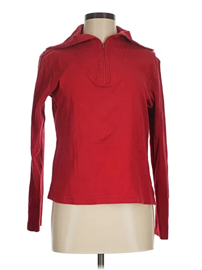 Pre-owned Coldwater Creek Pullover Sweater In Red