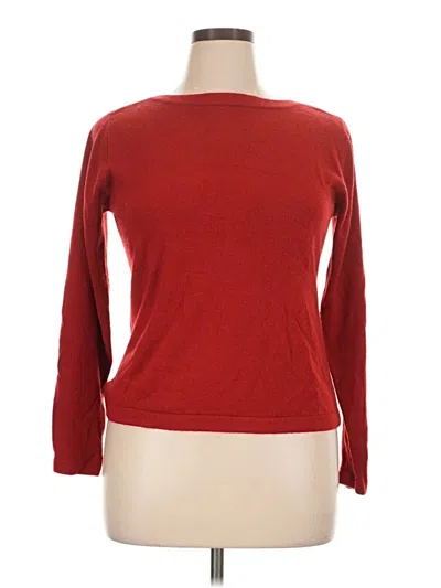 Pre-owned Coldwater Creek Pullover Sweater In Red