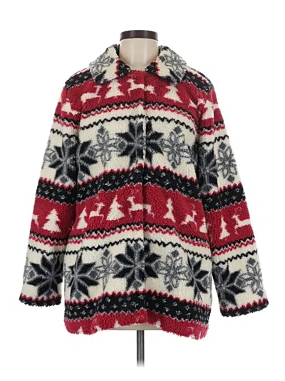 Pre-owned Coldwater Creek Pullover Sweater In Red