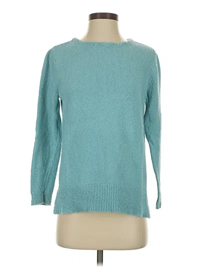 Pre-owned Coldwater Creek Pullover Sweater In Teal