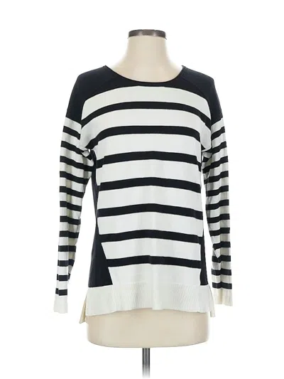 Pre-owned Coldwater Creek Pullover Sweater In White