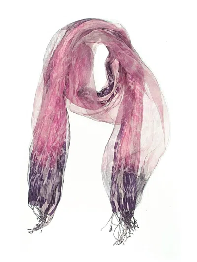 Pre-owned Coldwater Creek Scarf In Purple