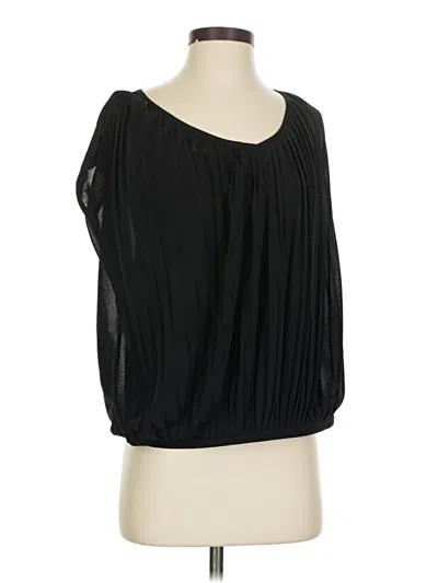 Pre-owned Coldwater Creek Sleeveless Blouse In Black