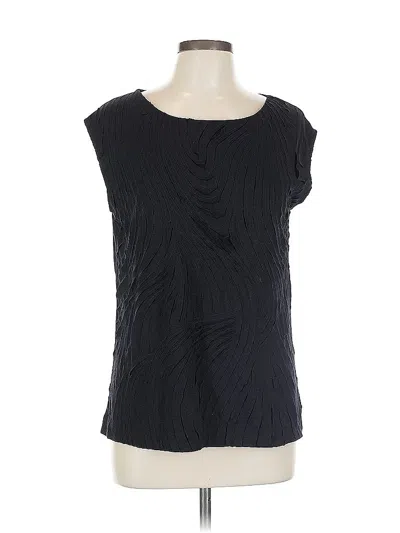 Pre-owned Coldwater Creek Sleeveless Blouse In Blue