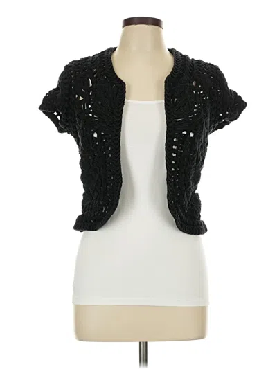 Pre-owned Coldwater Creek Sleeveless Top Black Sweetheart Neckline Tops